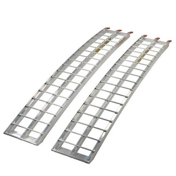 Polaris 2875384 Trailer Loading Ramps 76" X 12" Aluminum Arched 2,000lbs ATV