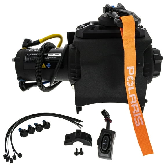 Polaris ATV HD 3,500 lb. Winch with Synthetic Rope