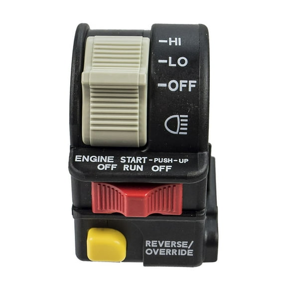 Polaris ATV Hi/Lo/Off (Rev/Or) Handlebar Switch, Genuine OEM Part 4010262, Qty 1