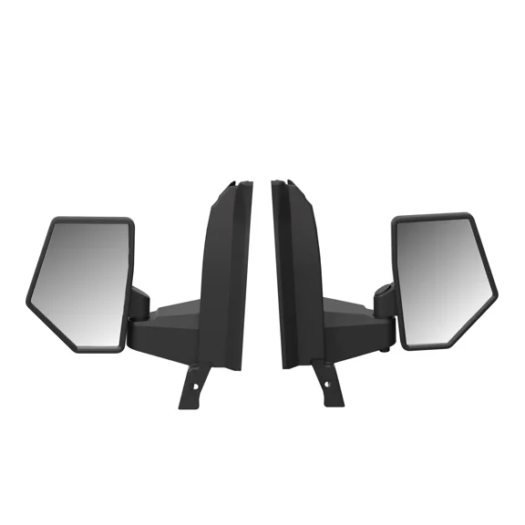 Polaris Side View Adjustable Folding Mirrors for XPEDITION XP and ADV, Vehicle Frame Mounted to Maximize Visibility, Compatible with or without Doors, Set of 2, Genuine OEM - Part 2884491