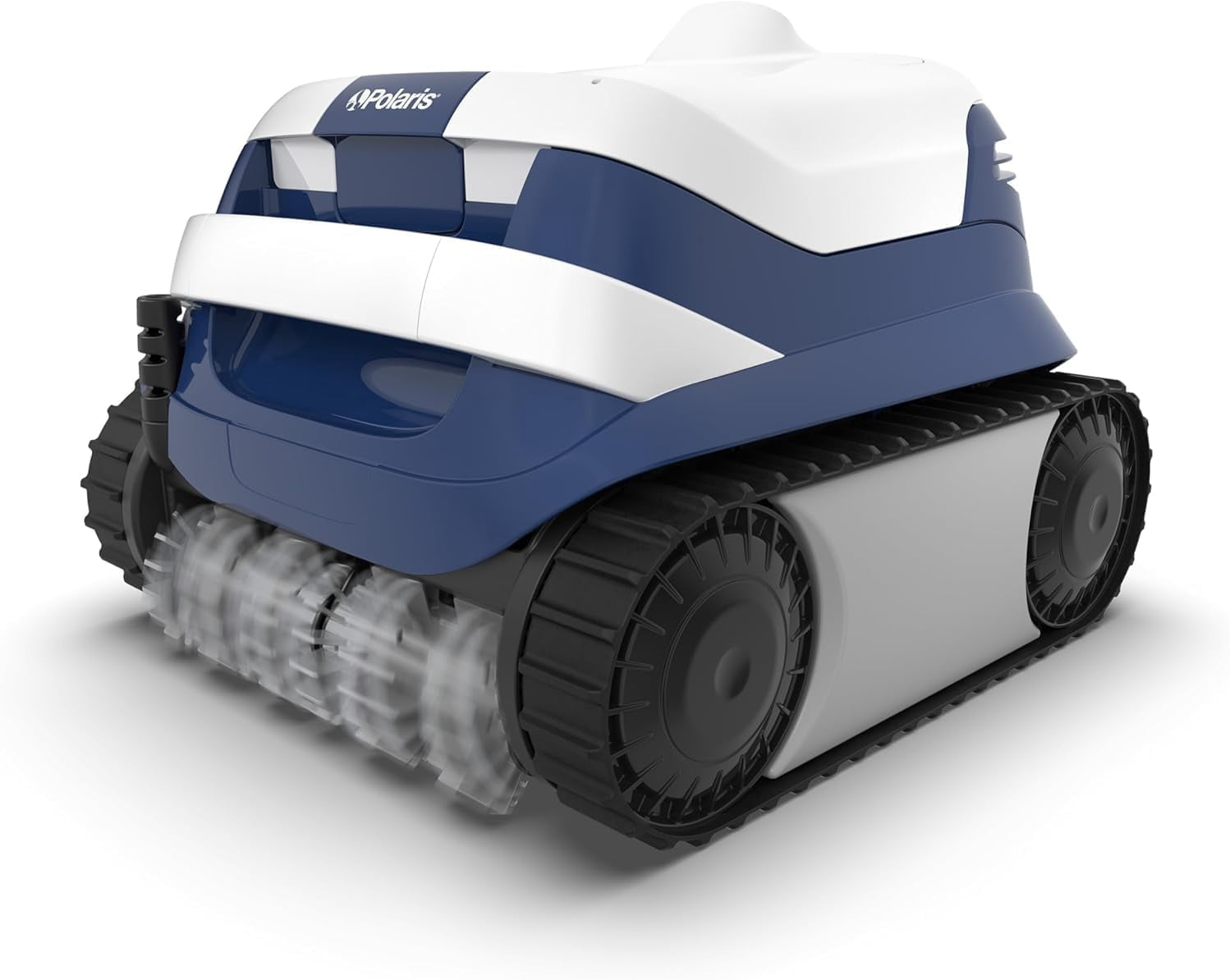 Polaris ERA 820 Robotic Pool Cleaner with Cyclonic Vacuum. Dual Brushes. 60ft Swivel Cable. Large Canister. Caddy & Cover - for In-Ground Pools