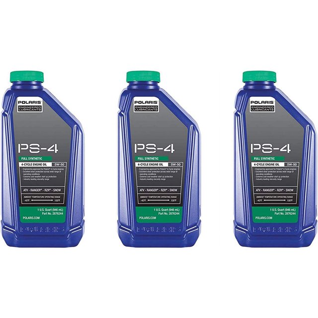Polaris Factory OEM PS4 Synthetic Oil Sportsman ATV Ranger Razor RZR ...