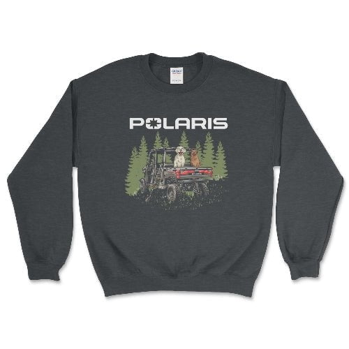 Polaris General Dog Crewneck Sweatshirt-Offroad