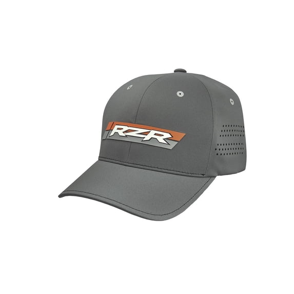 Polaris RZR Patch Flexfit Hat Gray/Orange 2860609