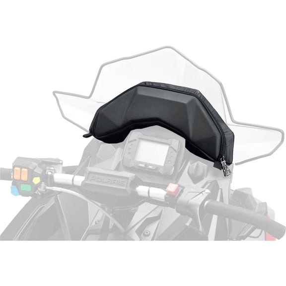 Polaris Snowmobile Lock & Ride Heated Windshield Bag, Lock & Ride Technology, Molded Polyurethane Durability, for Dry and Heated Storage, Large - Part 2880374