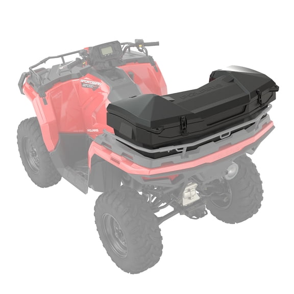 Polaris Lock & Ride Rear Lockable Cargo Storage Box for Sportsman ATV, OEM Part 2890876