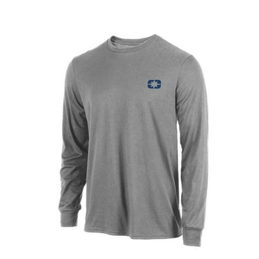 Polaris Mens Adventure Long Sleeve T-Shirt Gray 283308914
