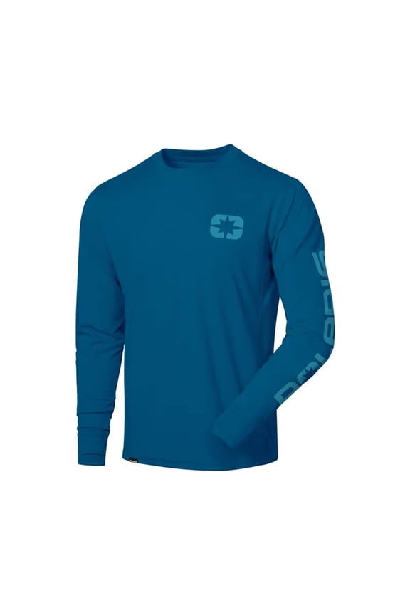 Men's Performance Long Sleeve Tee, Blue| 2865437