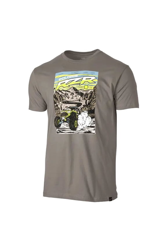 Men's RZR Desert Dusk Tee, Gray | 2865587