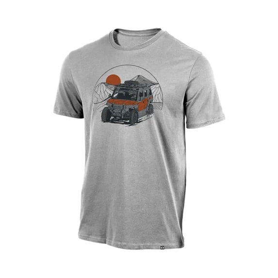 Polaris Men's Polaris XPEDITION Adventure Tee T-Shirt Heather Gray 286475603