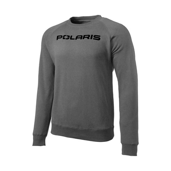 Polaris  Mens Gray Crew Sweatshirt Warm Winter Slim Comfortable Fit Cotton - X-Large 283306709
