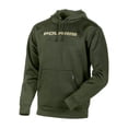 thumbnail image 1 of Polaris  Mens Green Staple Hoodie Warm Winter Drawcord Kangeroo Pocket Cuffed - Small 283307002, 1 of 4