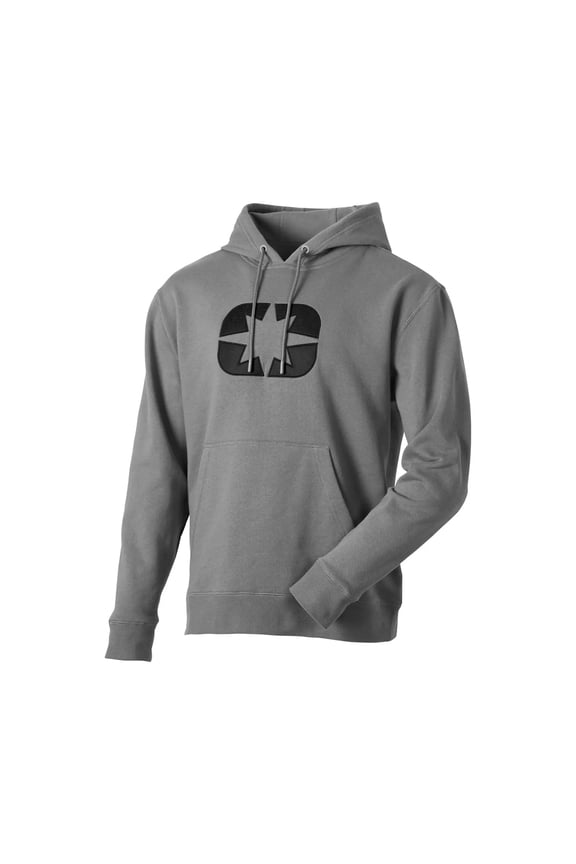 Mens Icon Hoodie 2.0 Comfortable Warm Soft Fleece Cotton Blend Gray Medium 286643503