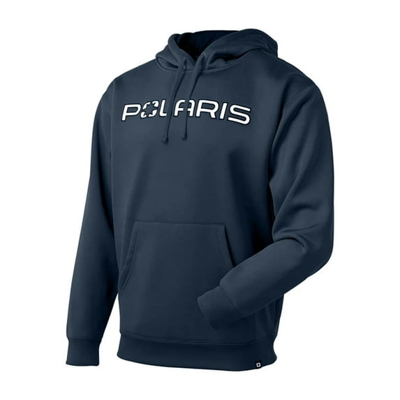 Polaris Mens Navy Rogue Hoodie Warm Winter Classic Fit Comfortable Cotton - Small 283306302