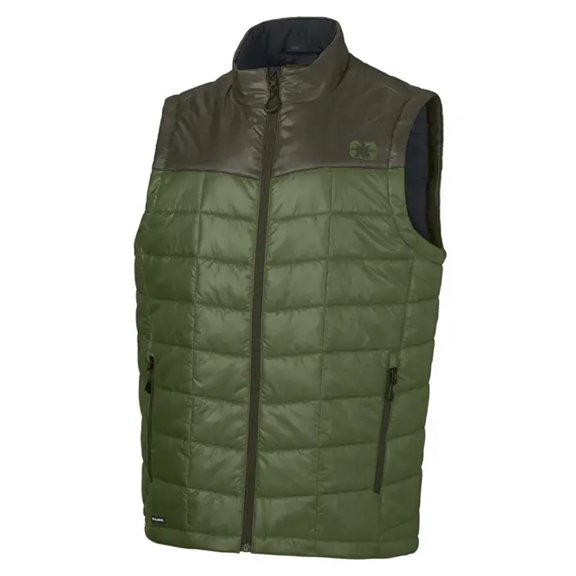 Polaris Mens Roseau Quilted Vest Green 286532403