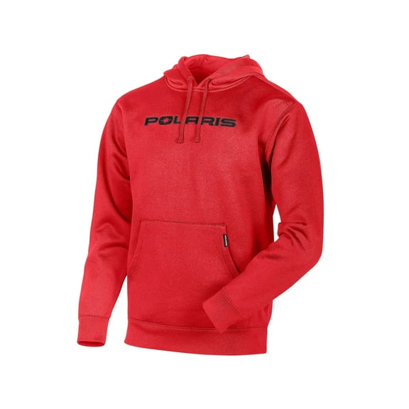 Polaris  Mens Staple Hoodie Warm Soft Comfortable Lightweight Red - Large 286643706