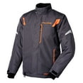 thumbnail image 1 of Polaris  Mens Titan Snowmobile Jacket Insulated Waterproof Snocross Grey Orange - XX-Large 286243112, 1 of 6