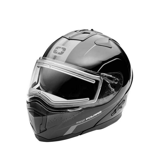 Polaris Modular 2.0 Snowmobile Modular Helmet Black/Gray 283316606