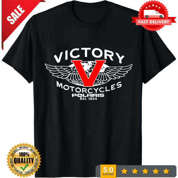 Polaris Motorcycle Victory Logo size L tshirt, LIMITED EDITION-TH73910