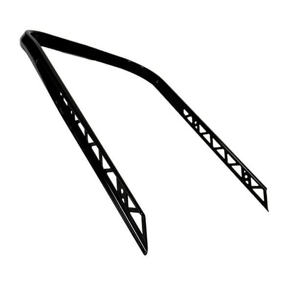 Polaris Snowmobile OEM Gloss Black Aluminum Rear TP129 Bumper, 1023919-067