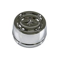 thumbnail image 1 of Polaris OEM Chrome Wheel Center Cap, Embossed Star Logo, 1521128, 1 of 4