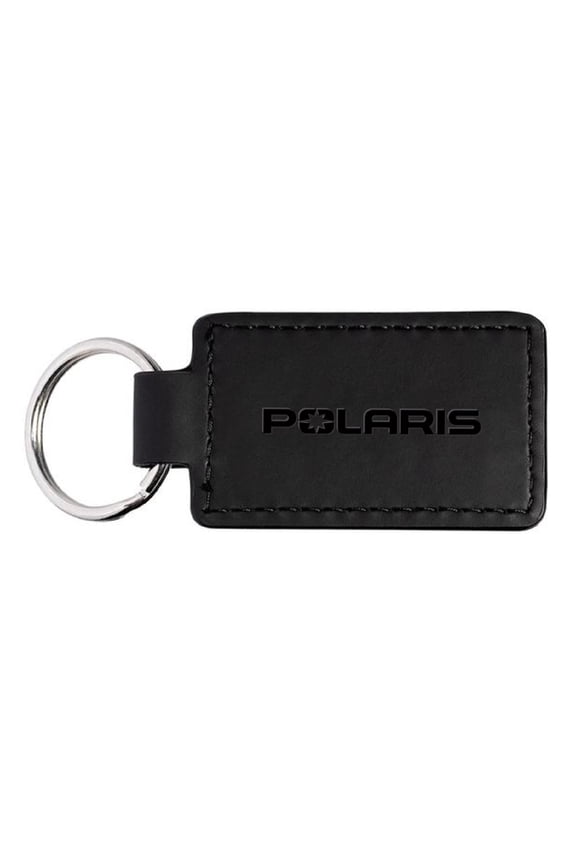 New OEM Leather Key Chain with Logo, Black, 2861616