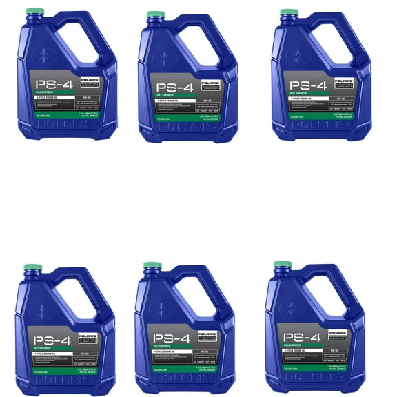 Polaris New OEM PS-4 Oil 32oz Gallon, 2876245x6