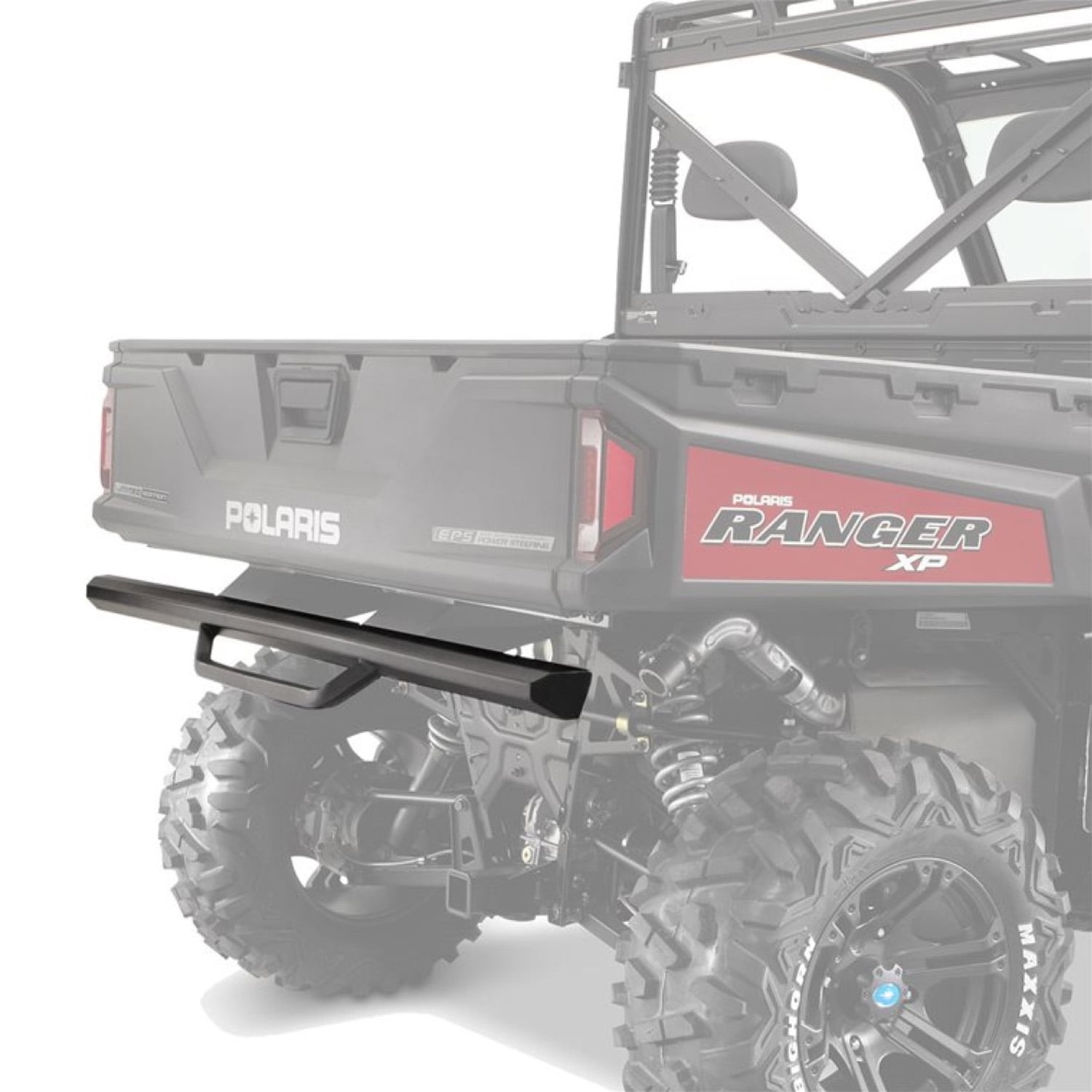 Polaris New OEM RANGER Strong and Durable Rear Brushguard, Black, 2878840