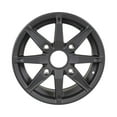 thumbnail image 1 of Polaris OEM Rim Cast 15x7, Matte Flash Black, 1523150-744, 1 of 2