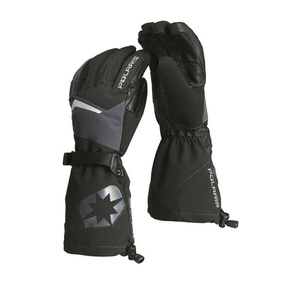 Polaris Northstar Snowmobile Gauntlet Gloves Black 286146109