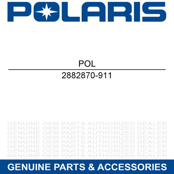 Polaris Off Road Front Exterior Door Accent Panel