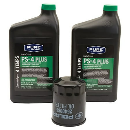Polaris PS-4 5W-50 Oil Change Kit Compatible With Polaris RANGER RZR 900 TRAIL Fox Edition 2020