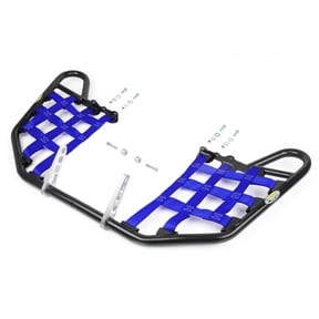 Polaris Predator 500 Nerfbars Atv Nerf Bars Black Bars/Blue Nets