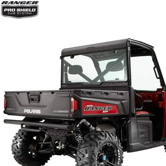 Polaris Pro Shield Glass Rear Panel with Lock & Ride Technology