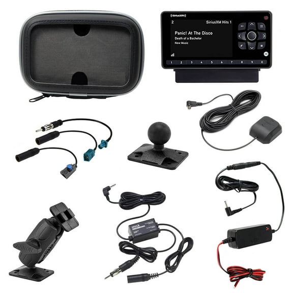 Polaris RIDECOMMAND SiriusXM Satellite Radio Direct Wire Installation Kit with Onyx EZR Receiver