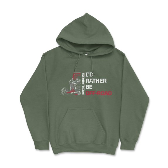 Polaris RZR Id Rather Be Off Road Hoodie