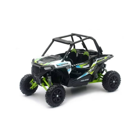Polaris RZR XP 1000 Dune Buggy, Green - New Ray 57593C - 1/18 scale Diecast Model Toy Car