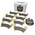 thumbnail image 1 of Polaris Ranger Crew 570/700/800/900/XP 1000/Diesel 2008-2024 Ceramic Brake Pad Set, 1 of 5