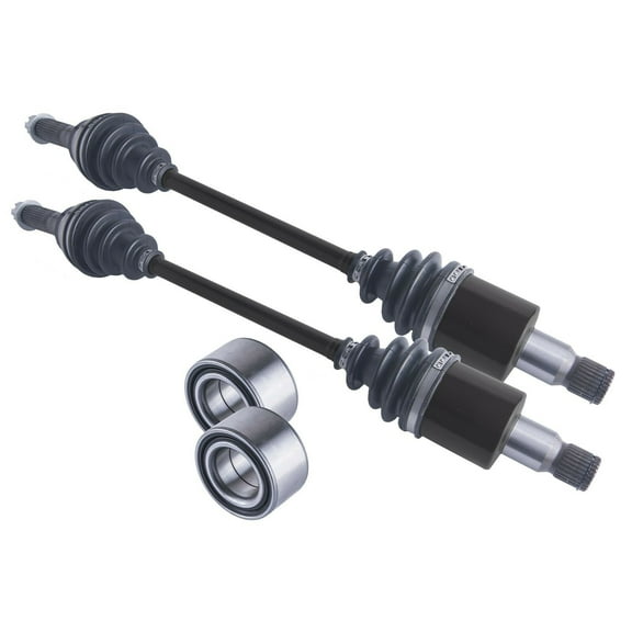 Polaris Ranger RZR S RZR 4 rear cv axles & wheel bearings set 800 2009 - 2014