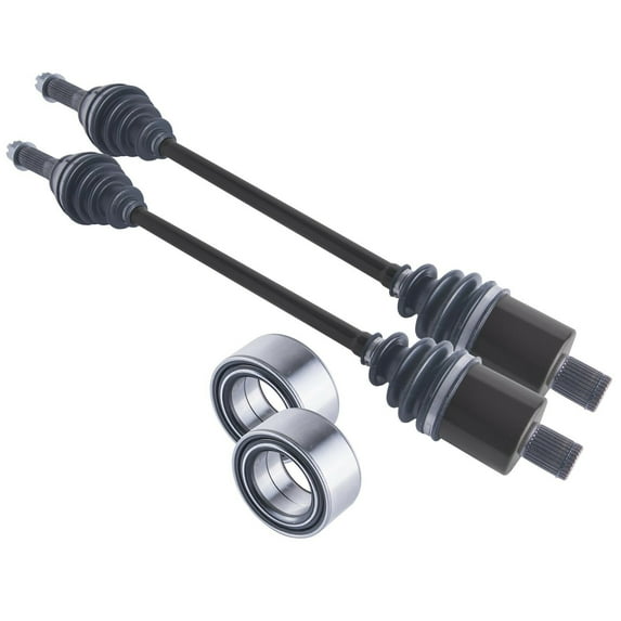Polaris Ranger RZR XP 900 rear cv axles & wheel bearings set 2011 - 2014