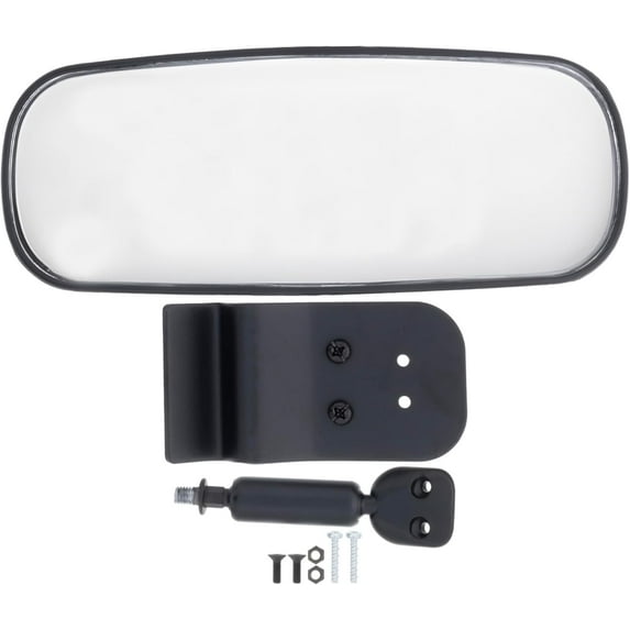 Polaris Rear View Convex Weatherproof Mirror for RANGER 1000, XP 1000 and CREW, Vehicle Frame Mounted, Qty 1, 2889220