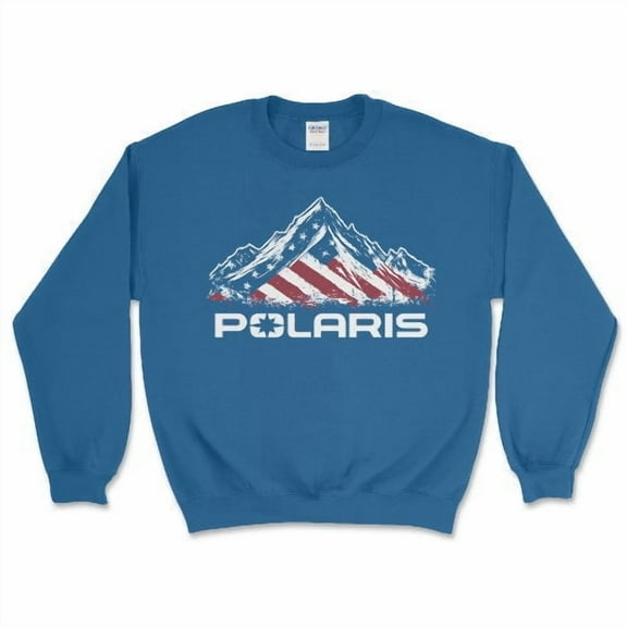 Polaris Red, White and Blue Patriotic Sweatshirt