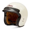 thumbnail image 1 of Polaris Retro Open Face Open Face Motorcycle Helmet Cream White 286295512, 1 of 6