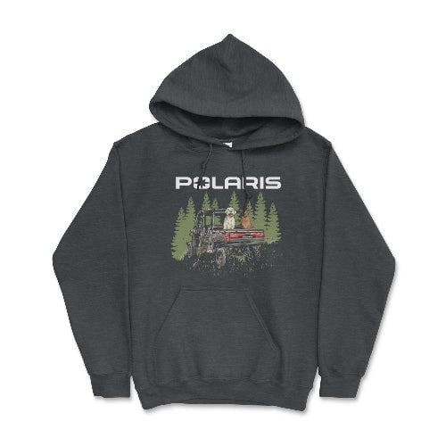 Polaris SXS Offroad Hoodie for You and Your Pup Adventure Awaits