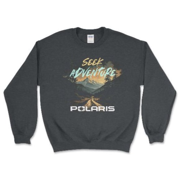 Polaris Seek Adventure Sweatshirt Built for Off Road Enthusiasts