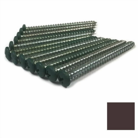 Polaris Shutter Screws - 025 Sienna Brown