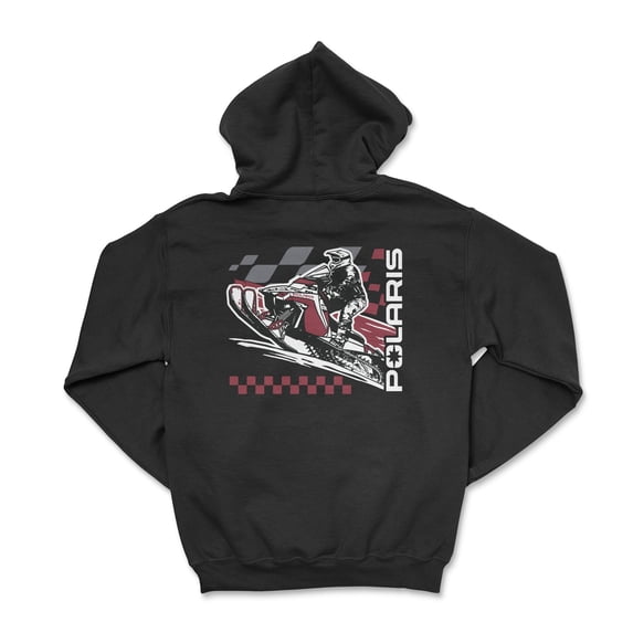 Polaris Snowmobile Gear Zip Up Hoodie