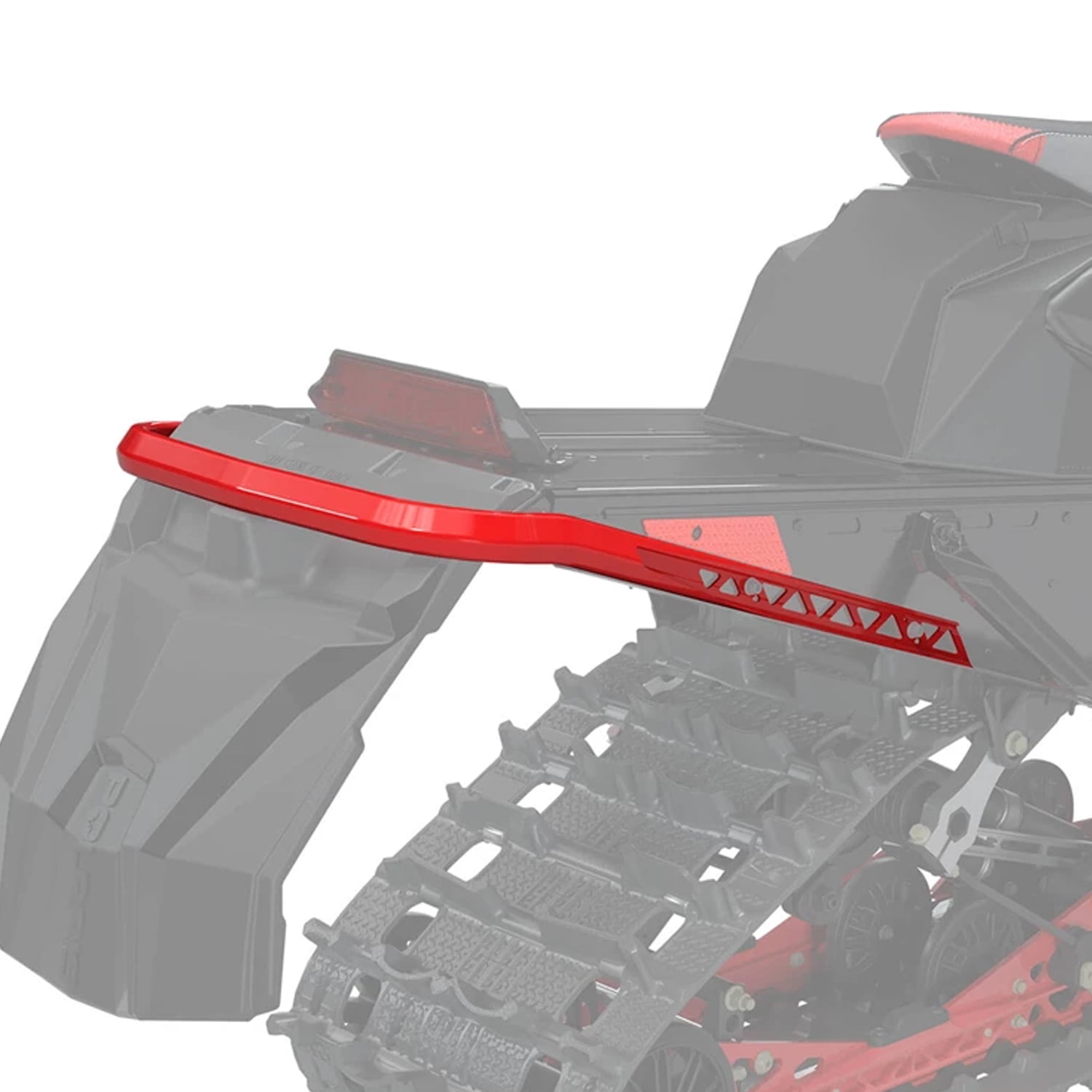 Snowmobile Rear Bumper Polaris Snowmobile New OEM, Aluminum Rear Bumper, 129/144 in. , 2884257 ...