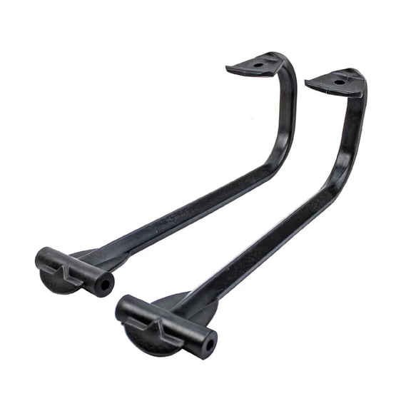 Polaris Snowmobile New OEM Ski Hoop Set, Black, 2876062-070