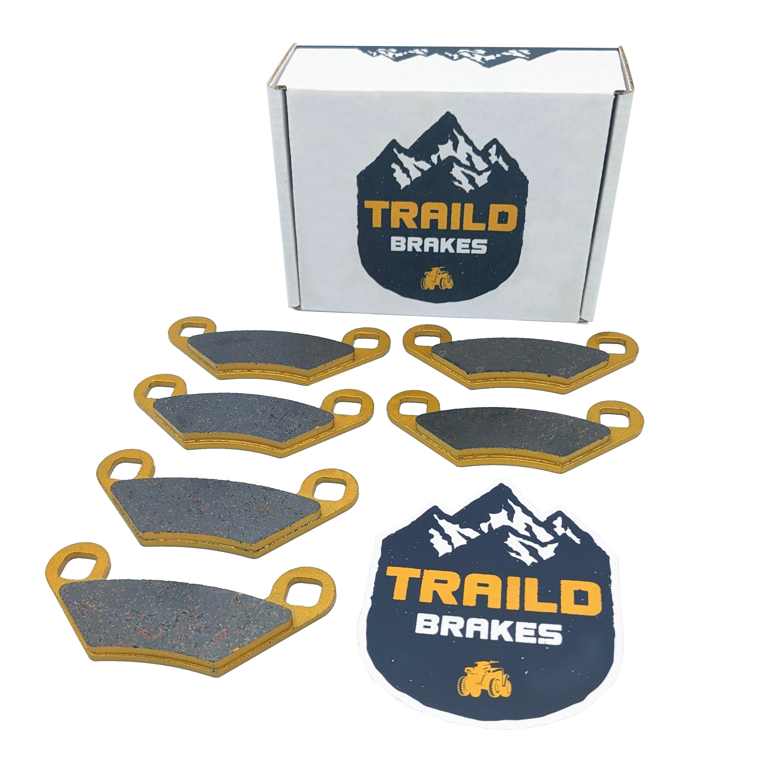 Brake Pads for Polaris Sportsman 400 Front Rear Brakes 2001-2002